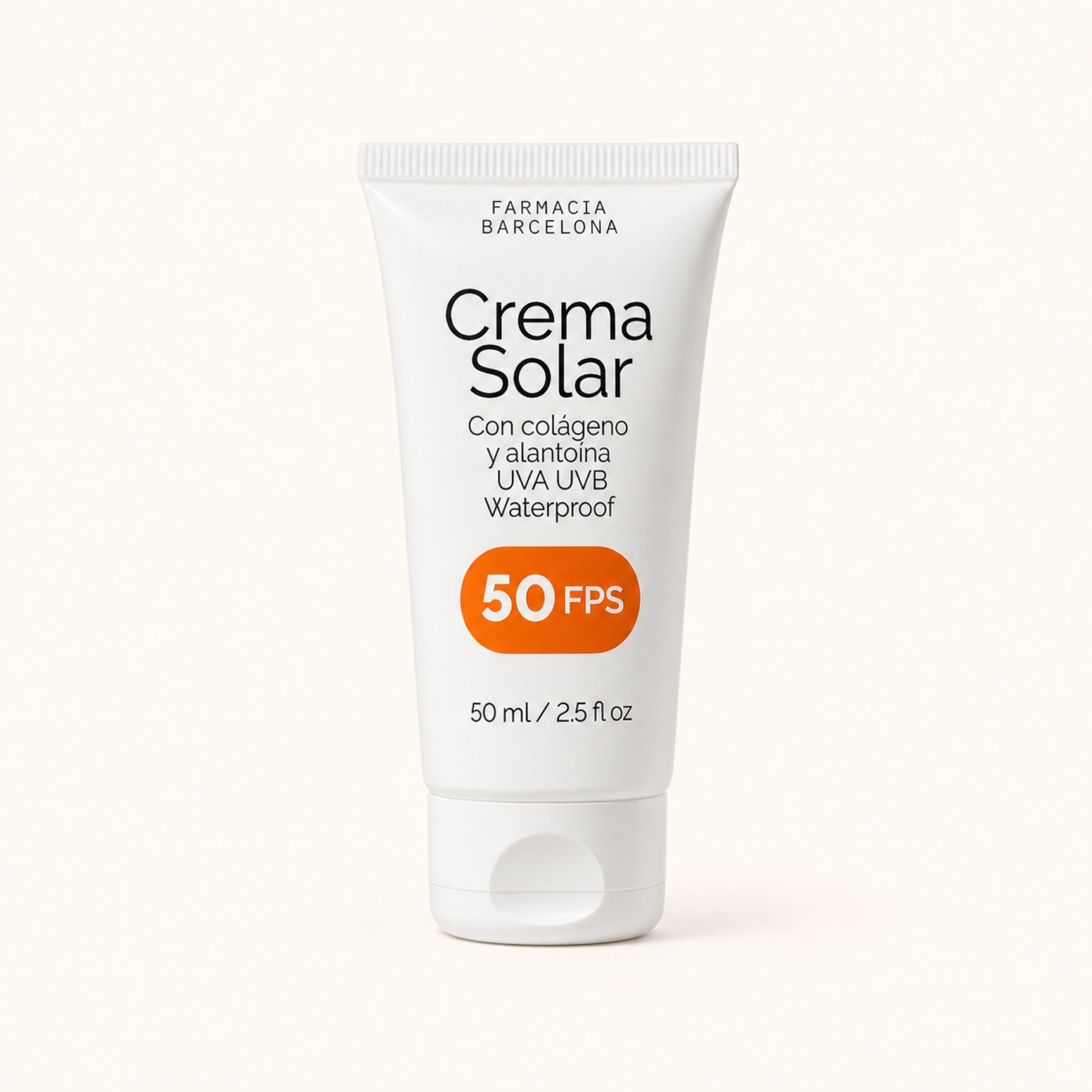 Crema solar SPF 50 · 50 ml — Farmacia Barcelona